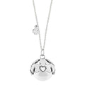 Collana Amen Chiama Angeli in Acciaio Rodiato e Ottone OTCCABBB