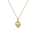 Collana Amen Mini Pendente Sacro Cuore Dorato Argento 925 CLSCG3