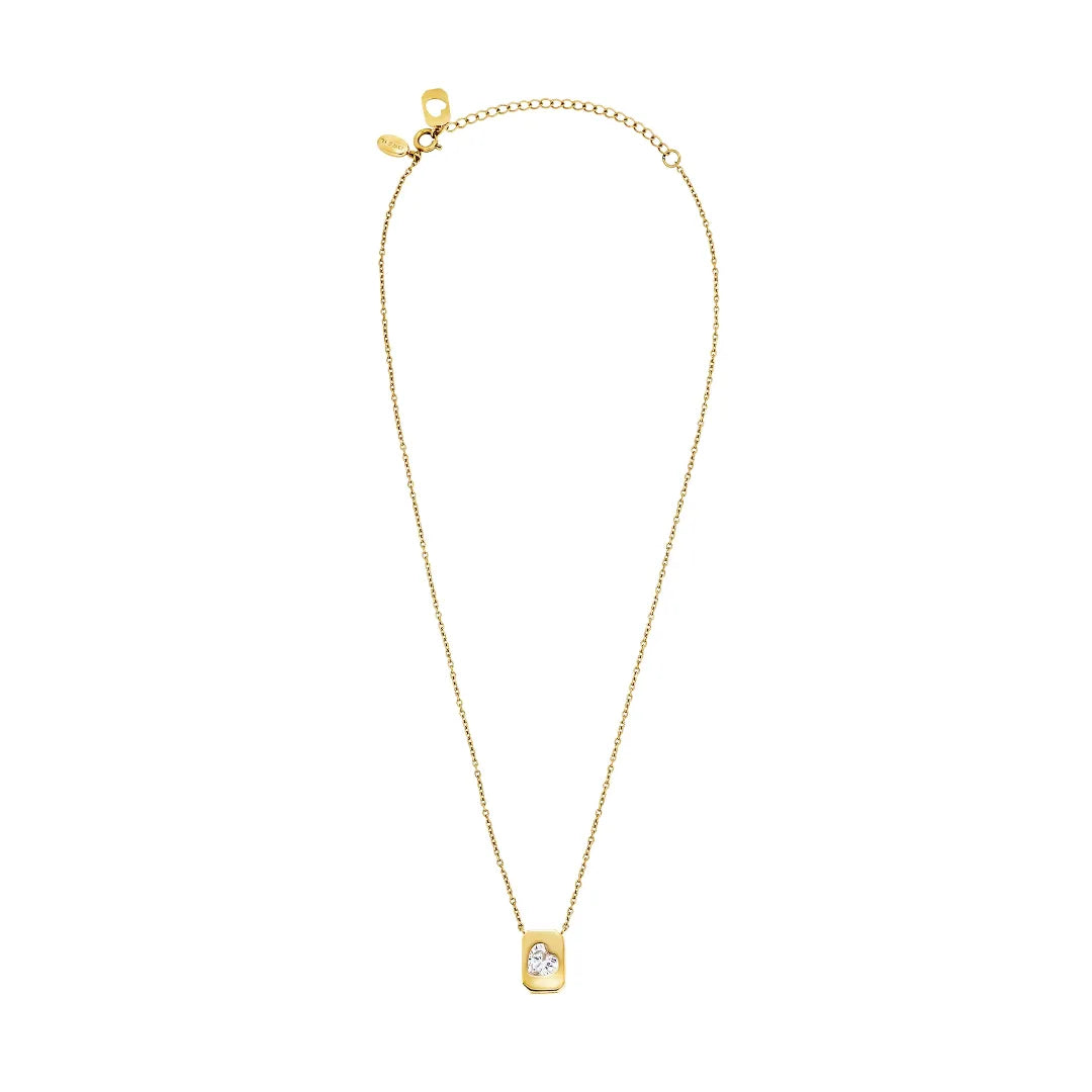 Collana Amor Lux Acciaio Dorato TJ4087