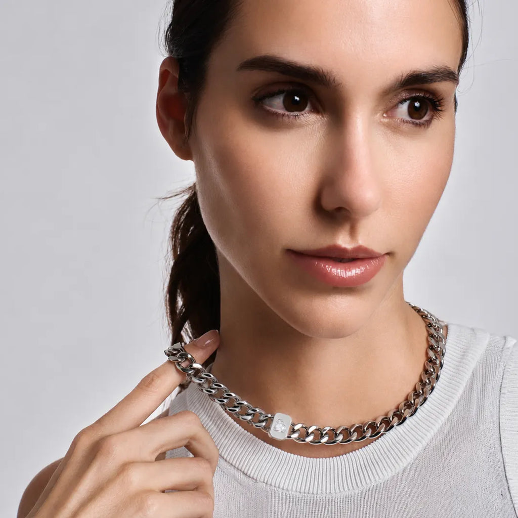 Collana Amor Lux Acciaio TJ4090