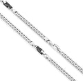 Collana Gioiello Argento 925‰ e PVD Nero Zancan ESC059