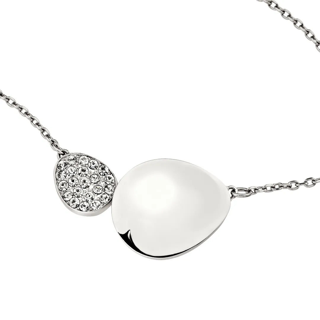 Collana B Whisper Glow Acciaio TJ4202