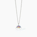 Collana Gioiello Bambino Arcobaleno Argento Argento 925‰ Mabina Gioielli 553621