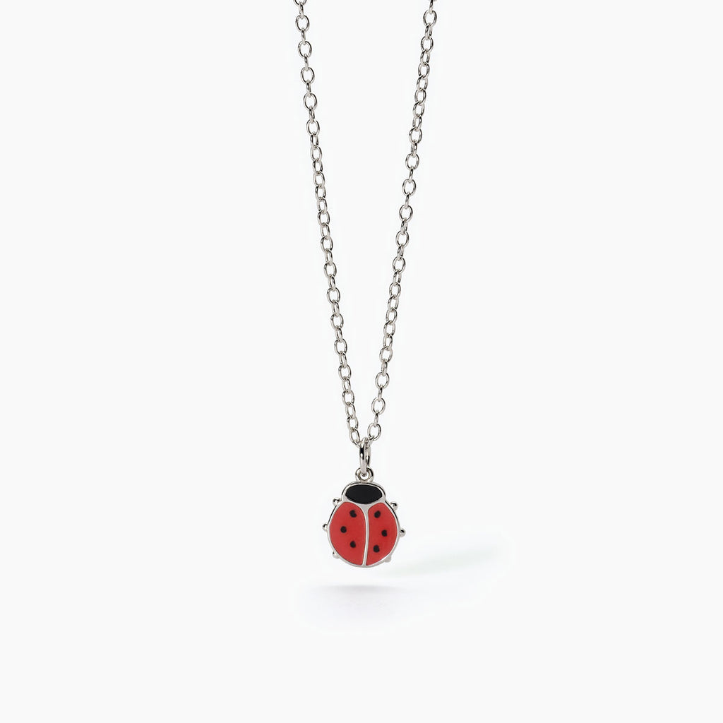Collana Gioiello Bambino Coccinella Argento Argento 925‰ Mabina Gioielli 553618