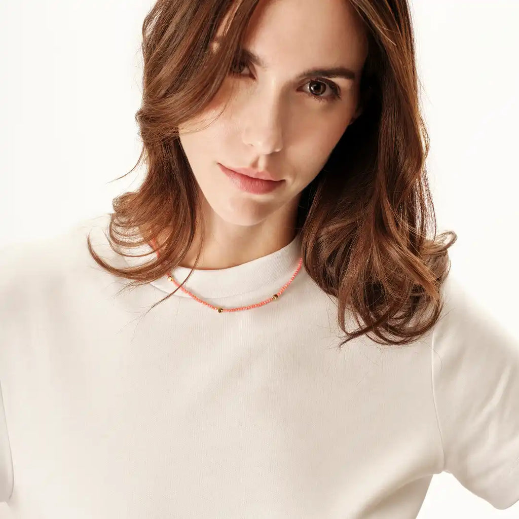 Collana Breil B Rocks Orange TJ4079