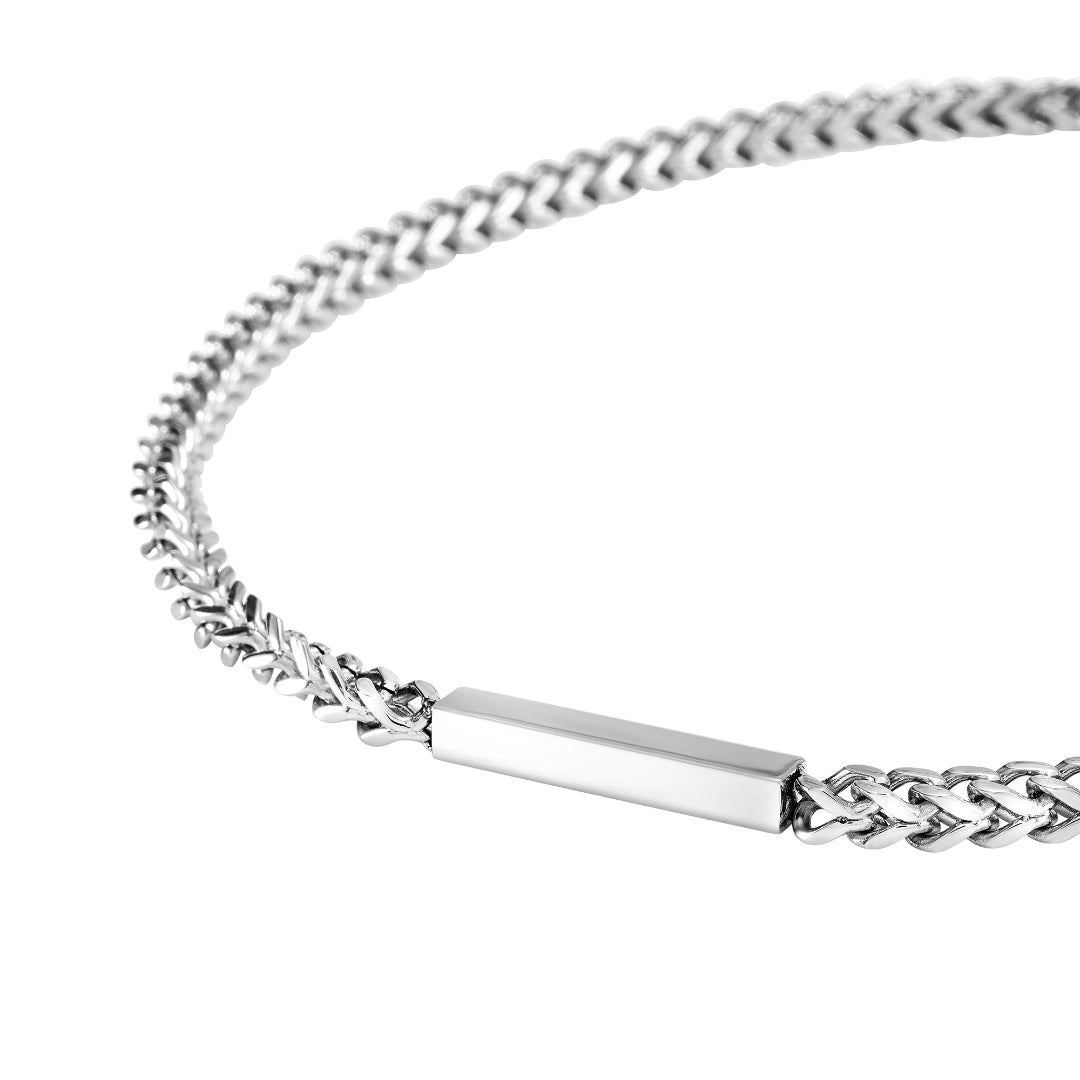 Collana Breil Groovy Argentato TJ4141