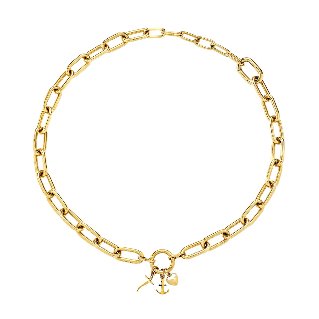 Collana Breil Love Ties Dorato TJ4074