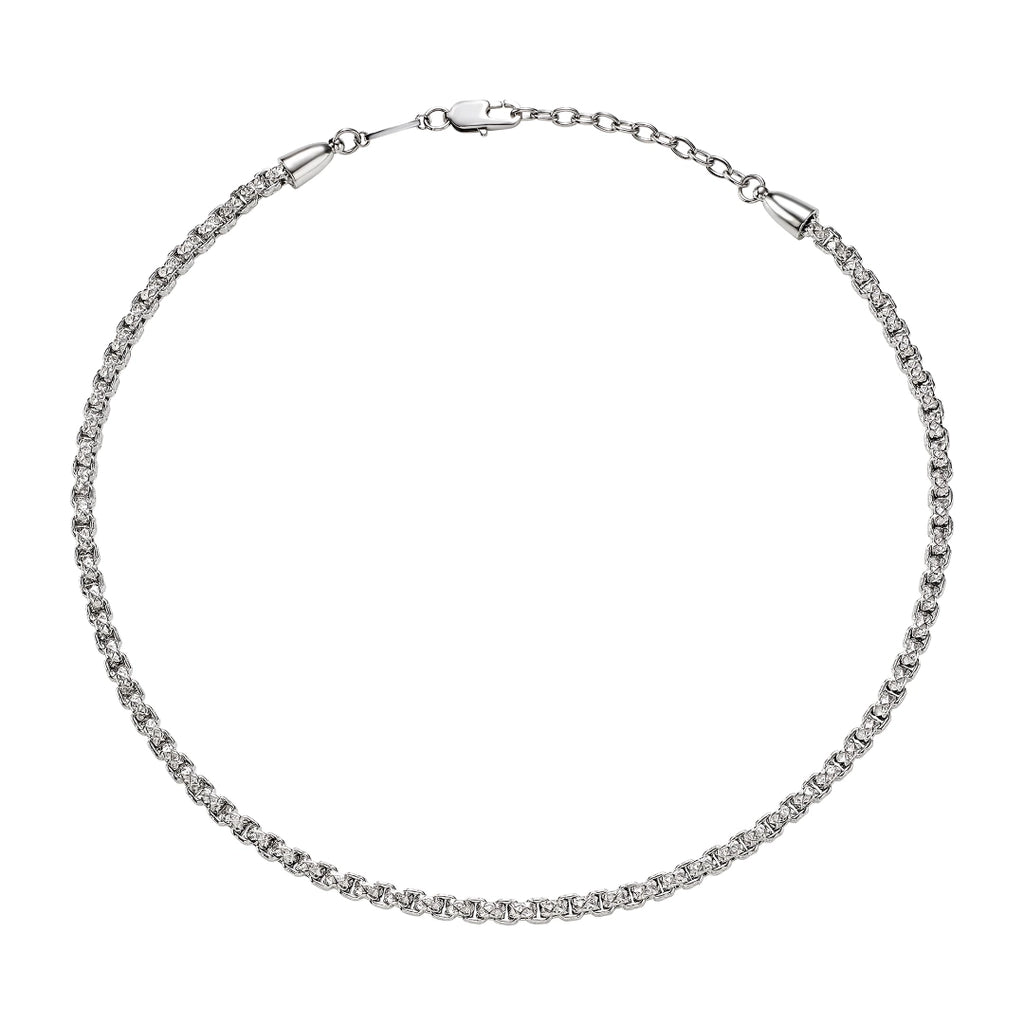Collana Breil Rubus Argentato TJ4142