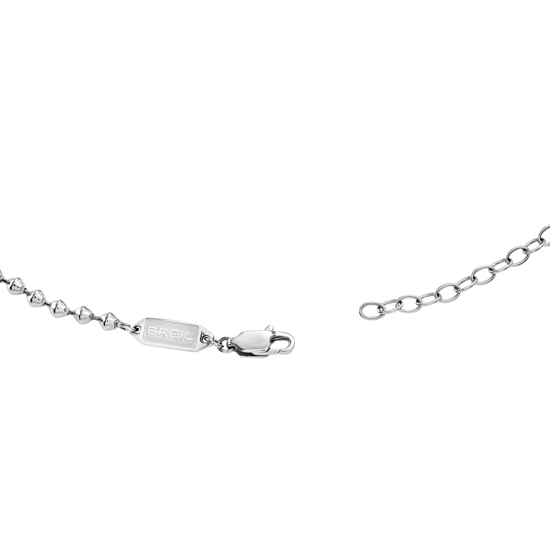 Collana Breil Tetra Argentato TJ4115
