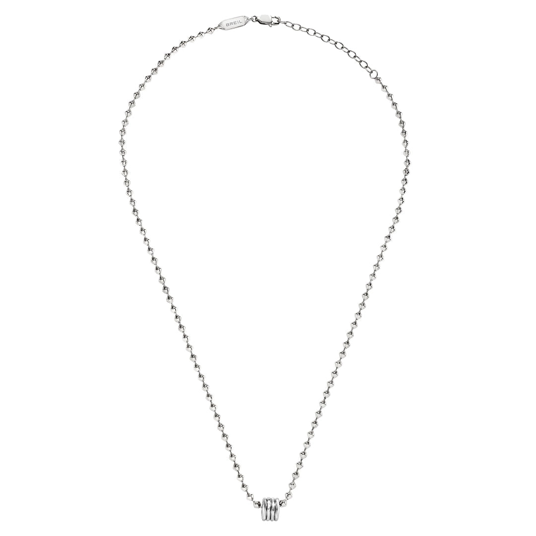 Collana Breil Tetra Argentato TJ4115