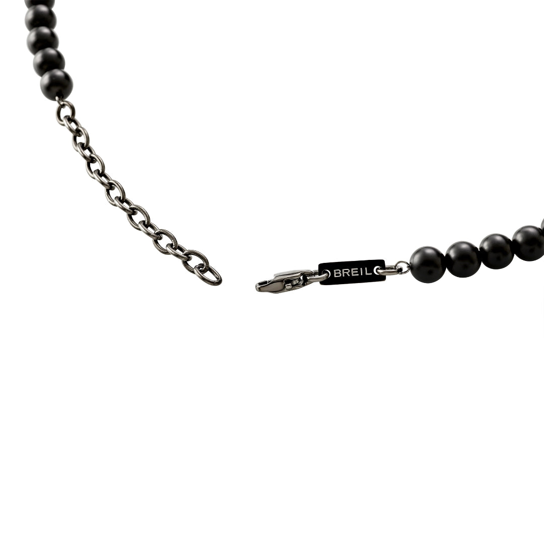Collana Breil Wild Argentata Pietre Agata TJ4137