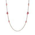 Collana Bronzallure Lunga Pietre Naturali Rosa WSBZ02249.MUL-RH