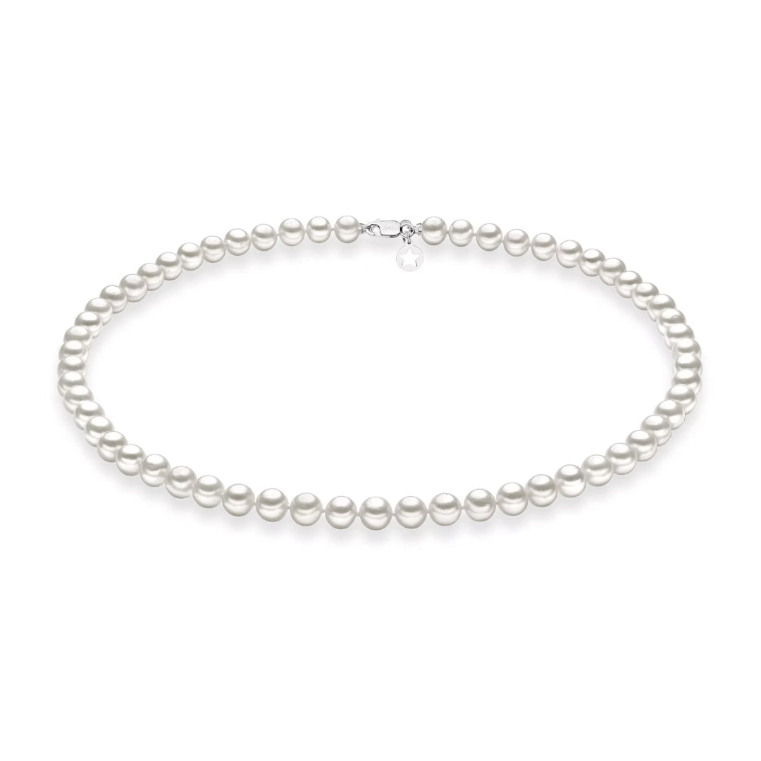 Collana Comete Gioielli Oro 18K e Perle FWQ 106