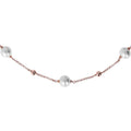 Collana Gioiello Bead Lucide e Perle d'Acqua Dolce Bronzallure WSBZ01007.WPRL