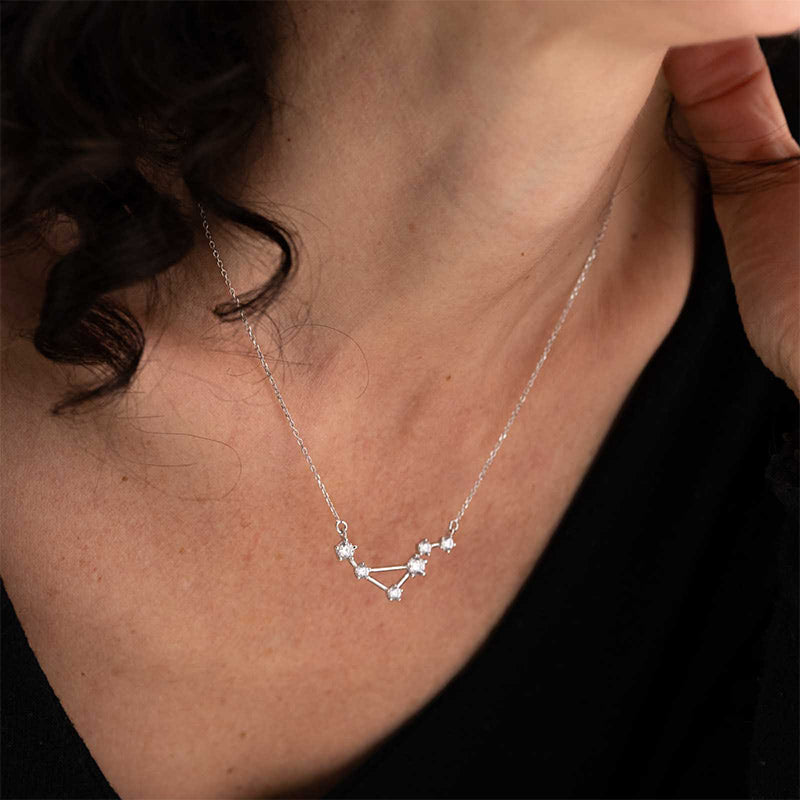 Collana Costellazioni Bilancia Argento 925‰ Opera Collection CO007