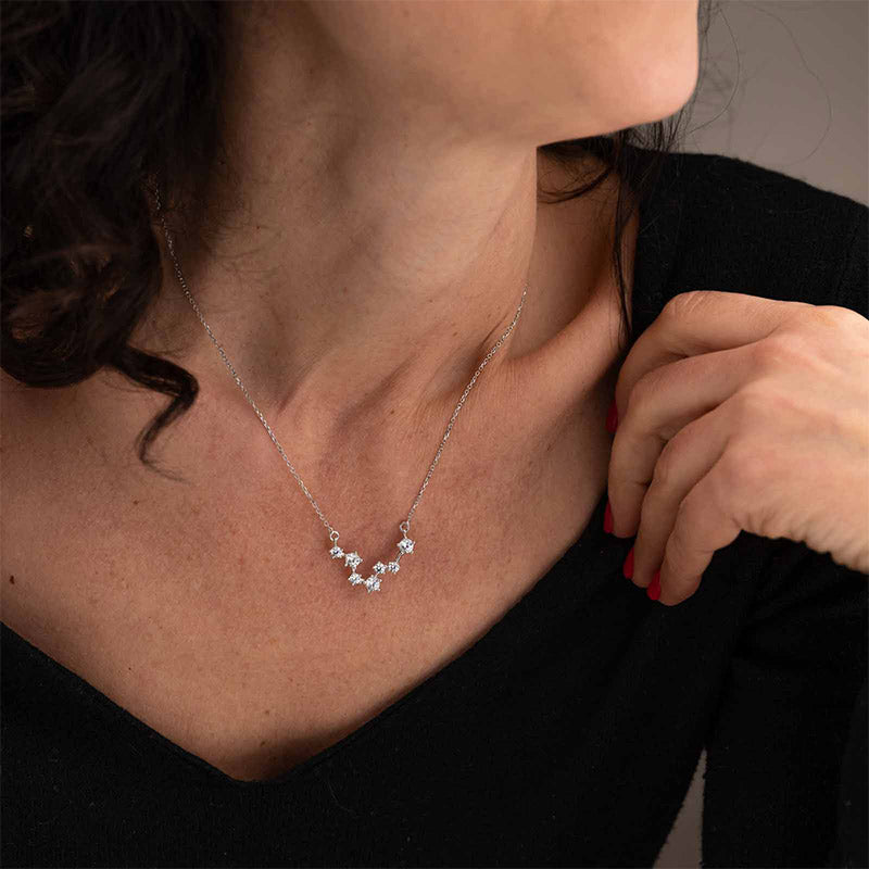 Collana Costellazioni Pesci Argento 925‰ Opera Collection CO012