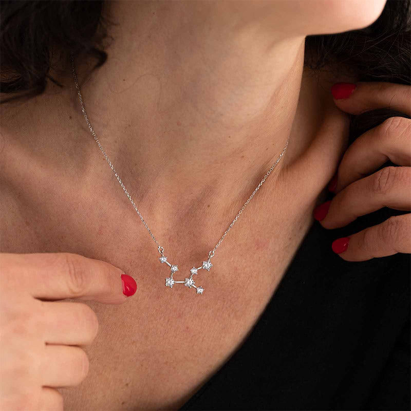 Collana Costellazioni Vergine Argento 925‰ Opera Collection CO006