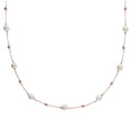 Collana Gioiello Lunga Sfere Perle Bronzallure WSBZ01006.WPRL