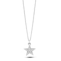 Collana Gioiello Ambrosia Stella Oro 750‰ Zirconi Bianchi Ambrosia AGZ 317