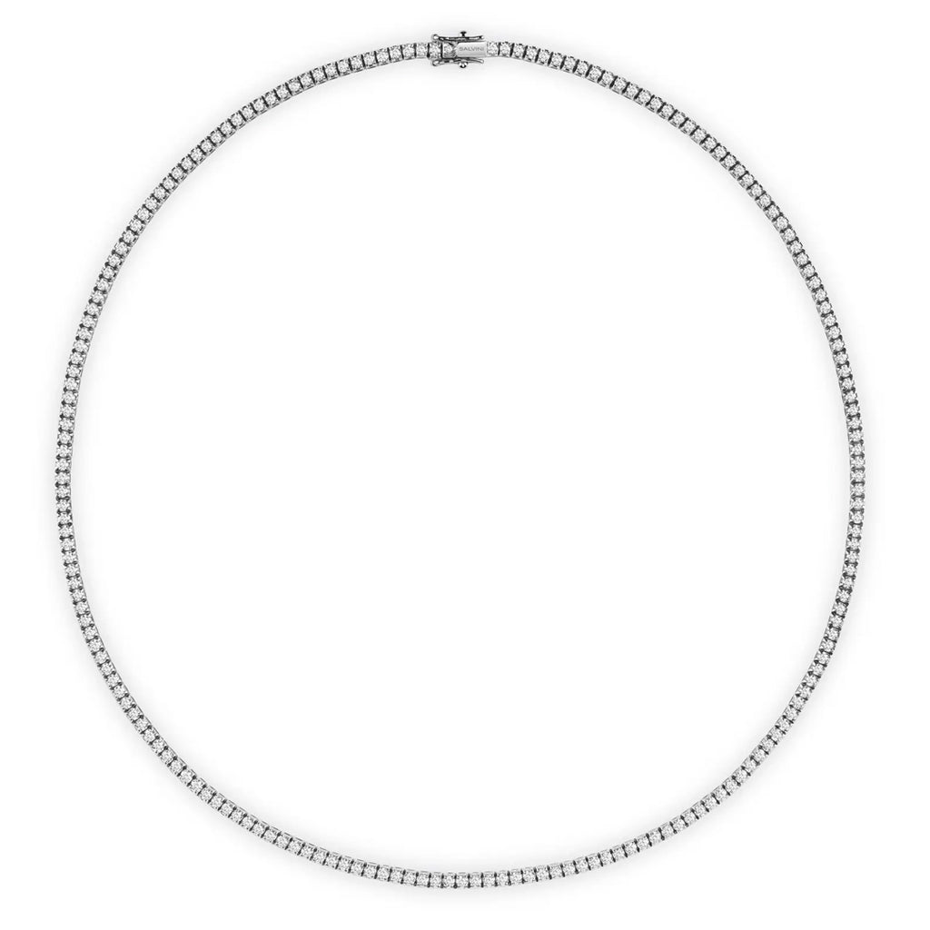 Collana Gioiello Tennis Salvini Oro Bianco Diamanti 20085715