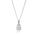 Collana I Preziosi Bimba Oro Bianco 750‰ Diamanti LeBebé LBB152