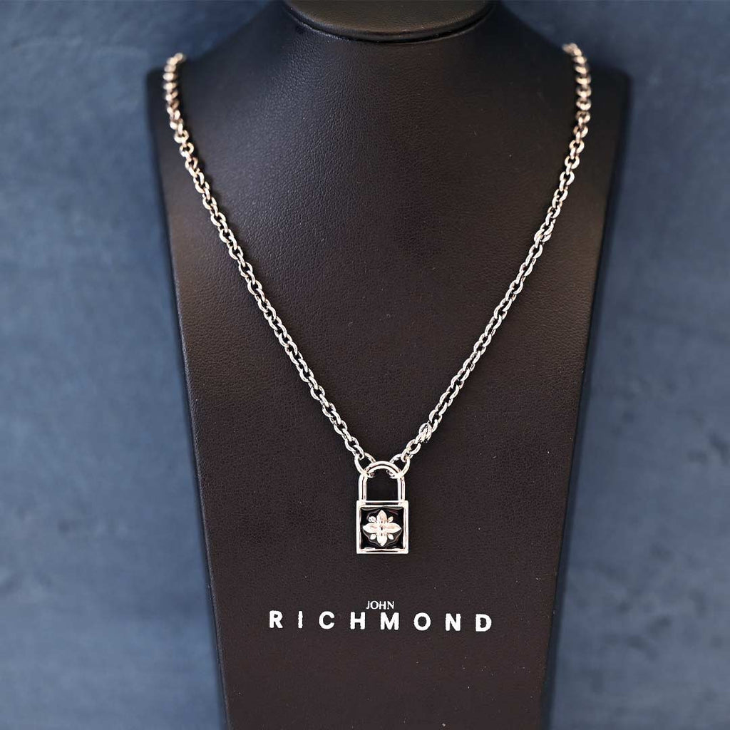 Collana John Richmond Lock Bronzo JRLP01BW