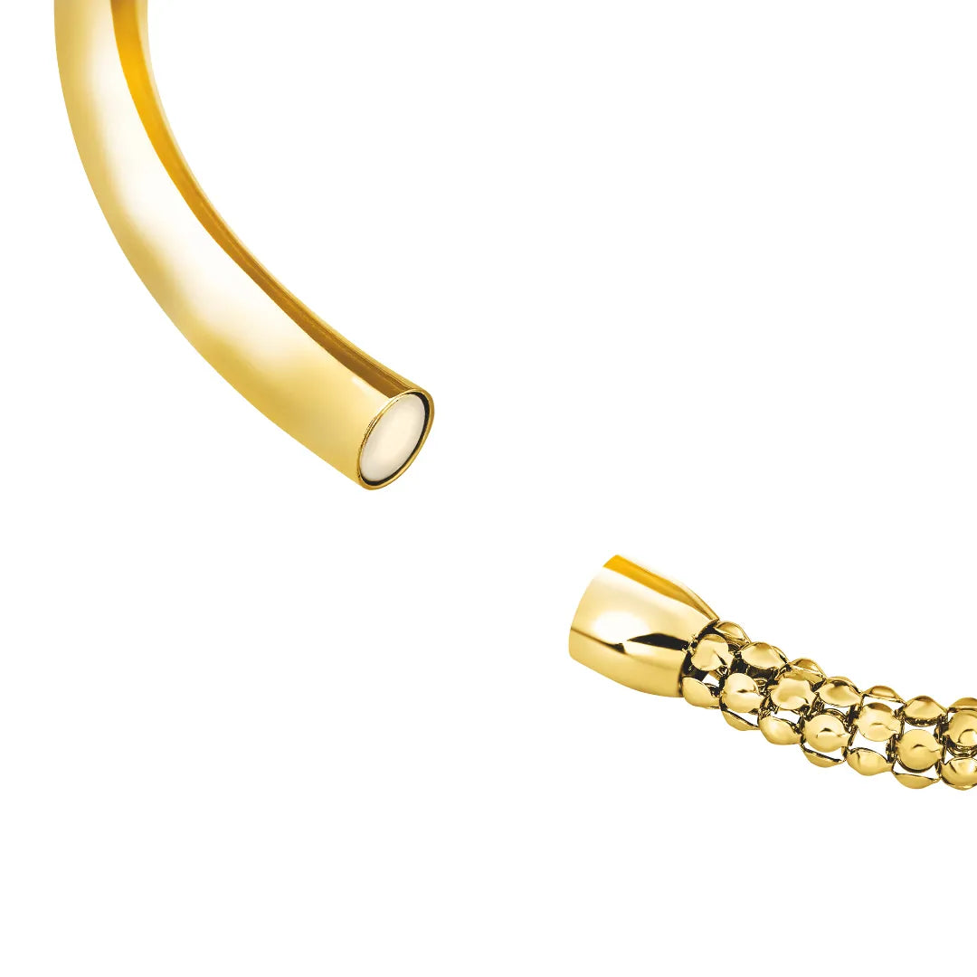 Collana Magnetica System Acciaio Dorato TJ4238