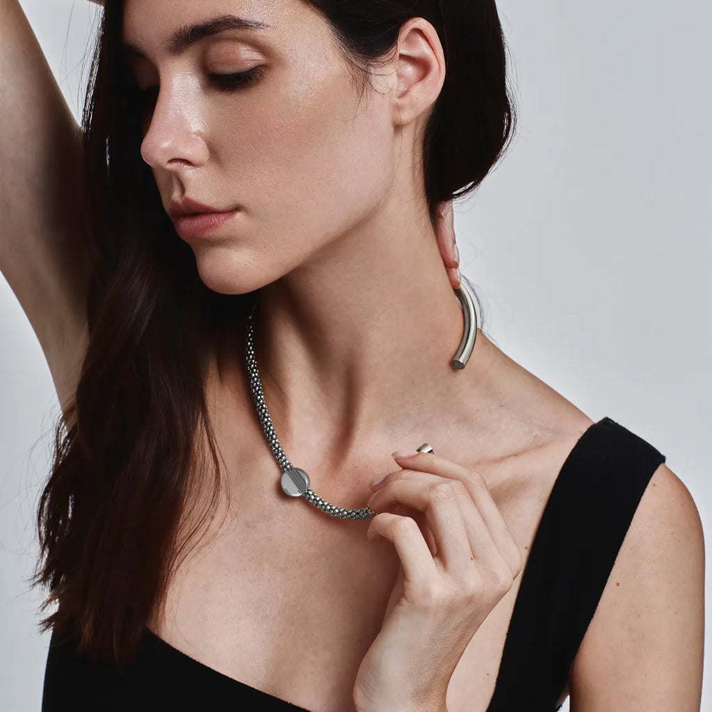 Collana Magnetica System Acciaio TJ4237