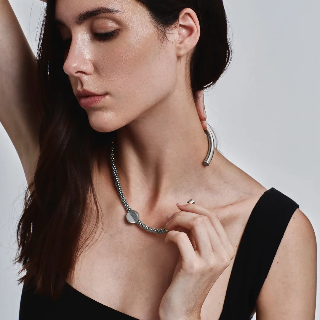 Collana Magnetica System Acciaio TJ4237
