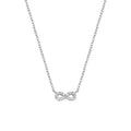 Collana Mini Infinito Pavé CLINPBBZ3