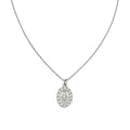 Collana Mini Madonna Miracolosa con Zirconi CLMIPBBZ3