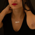 Collana Gioiello Con Nome Argento 925‰ Grande