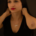 Collana Gioiello Con Nome Argento 925‰ Medio