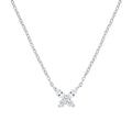 Collana Petali Bianca in Argento CLBUTBBB