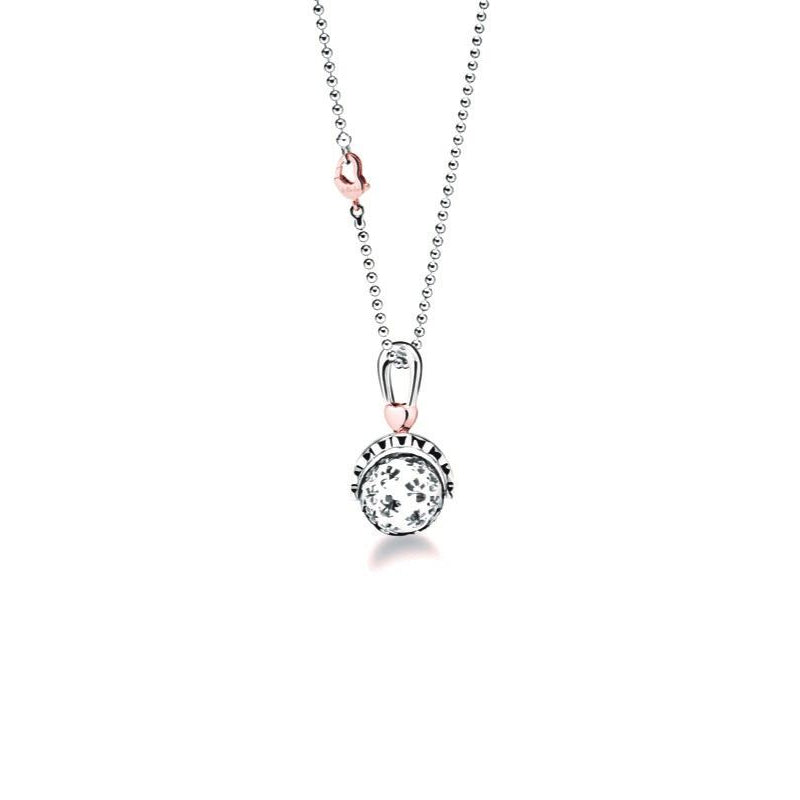 Collana Suonamore Sonaglino Argento 925‰ Rosé Diamante LeBebé SNM006-RS