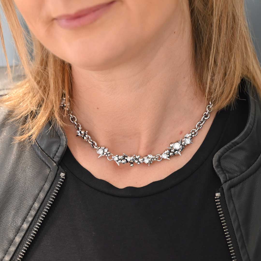 Collier John Richmond Millesimé Bronzo JRMN03BW