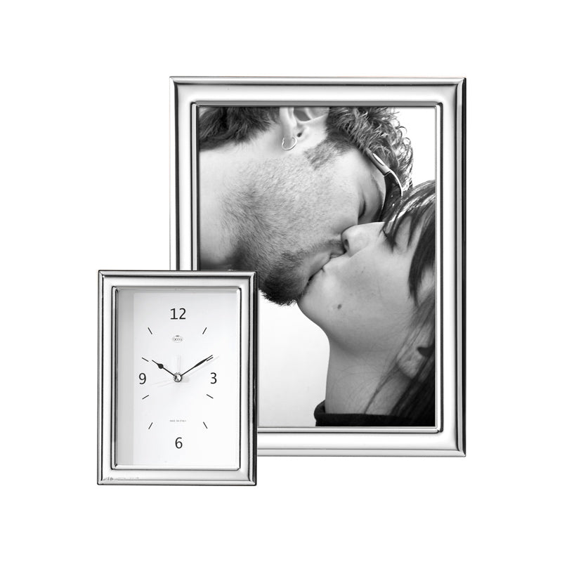 Cornice Portafoto Argento 925‰ Legno Noce Acca Argenti 36HG.1