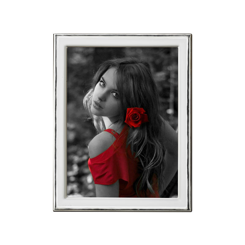 Cornice Portafoto Argento 925‰ Legno Noce Acca Argenti 38HP.12