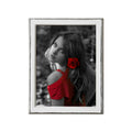 Cornice Portafoto Argento 925‰ Legno Noce Acca Argenti 38HP.12