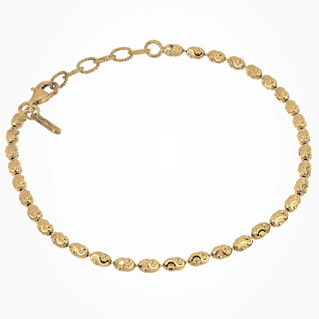 Desmos Bracciale Rice - Oro Placcato