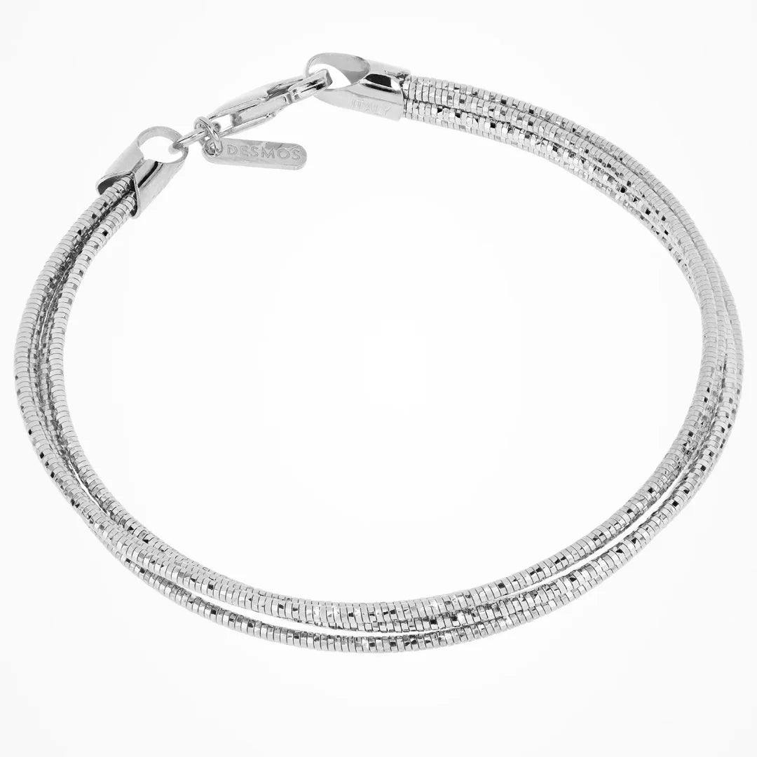 Desmos Bracciale Spring Line - Argento Rodiato