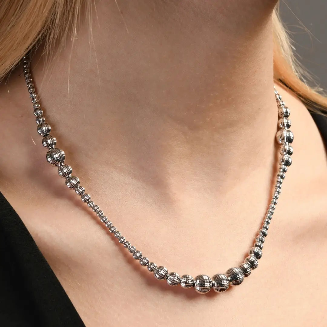 Desmos Collana Crystal Gala - Argento Rodiato