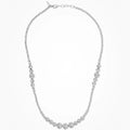 Desmos Collana Crystal Gala - Argento Rodiato