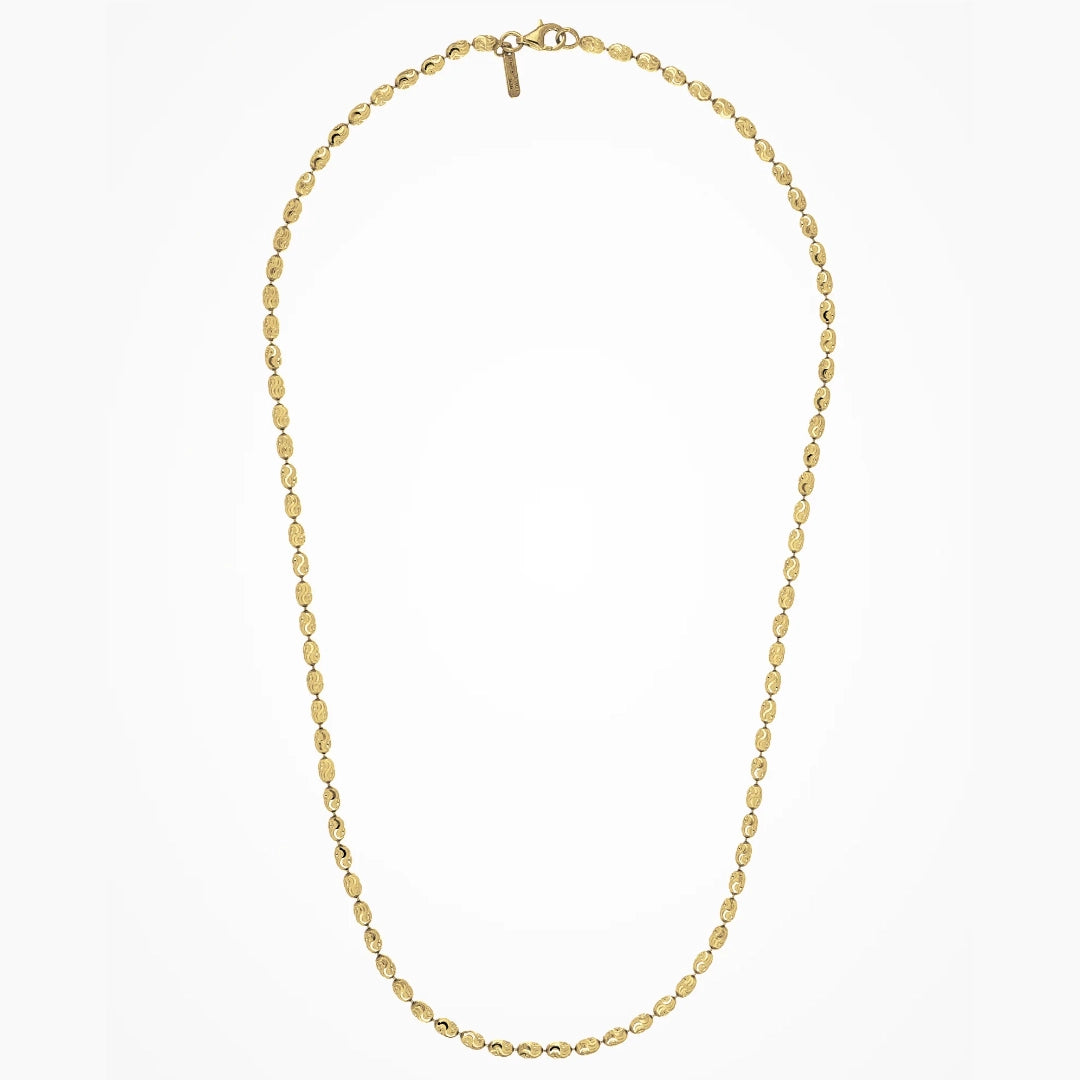 Desmos Collana Rice - Oro Placcato 41 cm