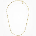 Desmos Collana Sfera - Oro Placcato 41 cm