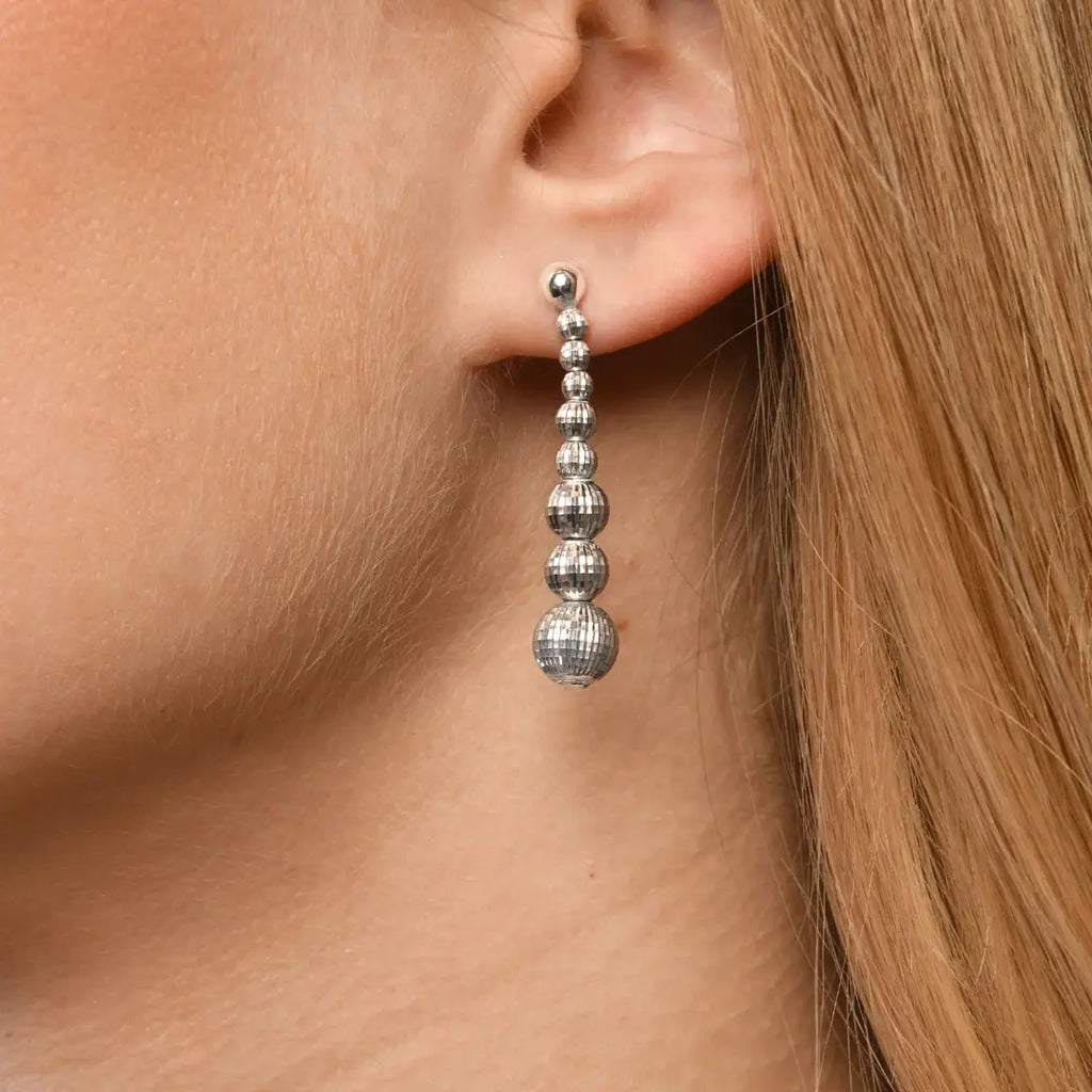 Desmos Orecchini Crystal Gala - Argento Rodiato