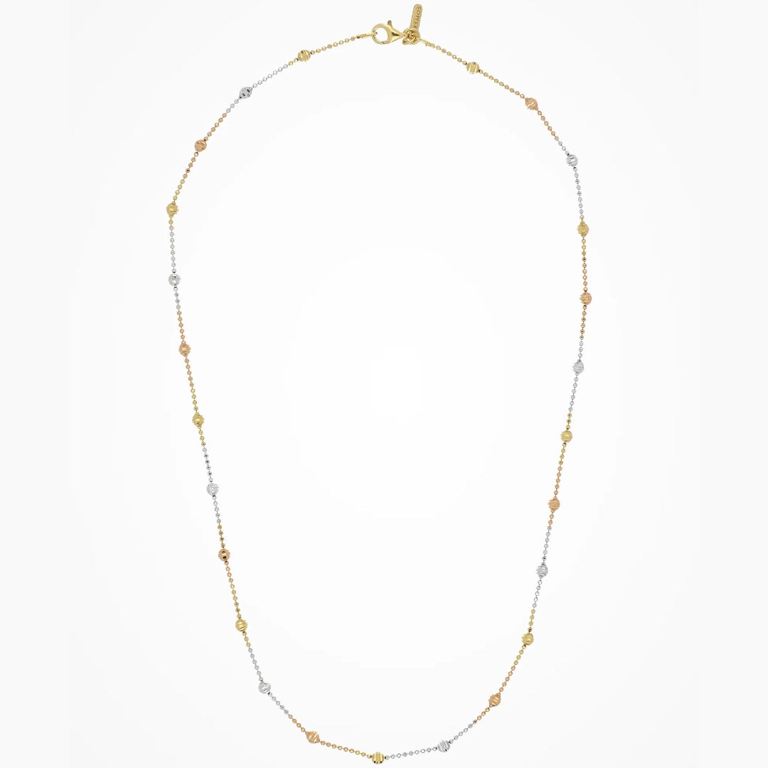 Desmos Shine Collana Argento Multicolor Tricolore