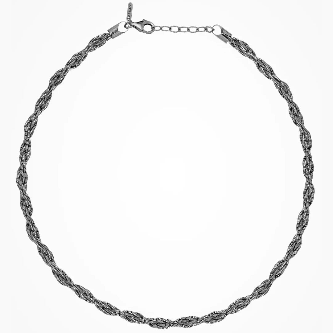 Desmos Spring Rope Collana Intrecciata Canna di Fucile