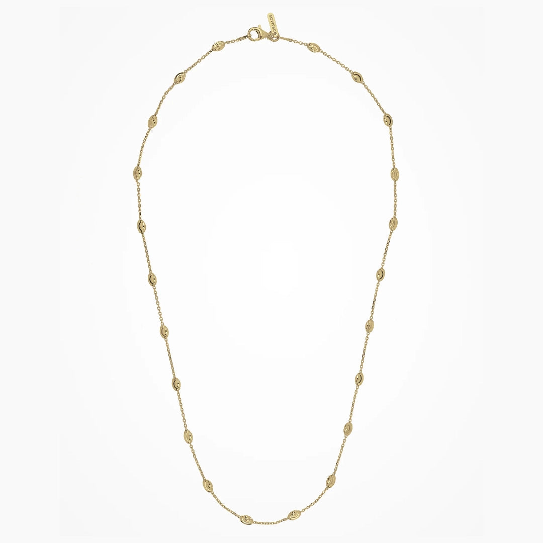 Desmos Station Moon Collana 76cm Argento Bicolore