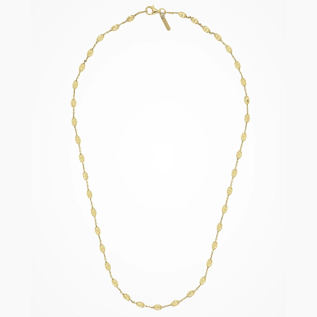 Desmos Station Nebula Collana Argento Placcato Oro